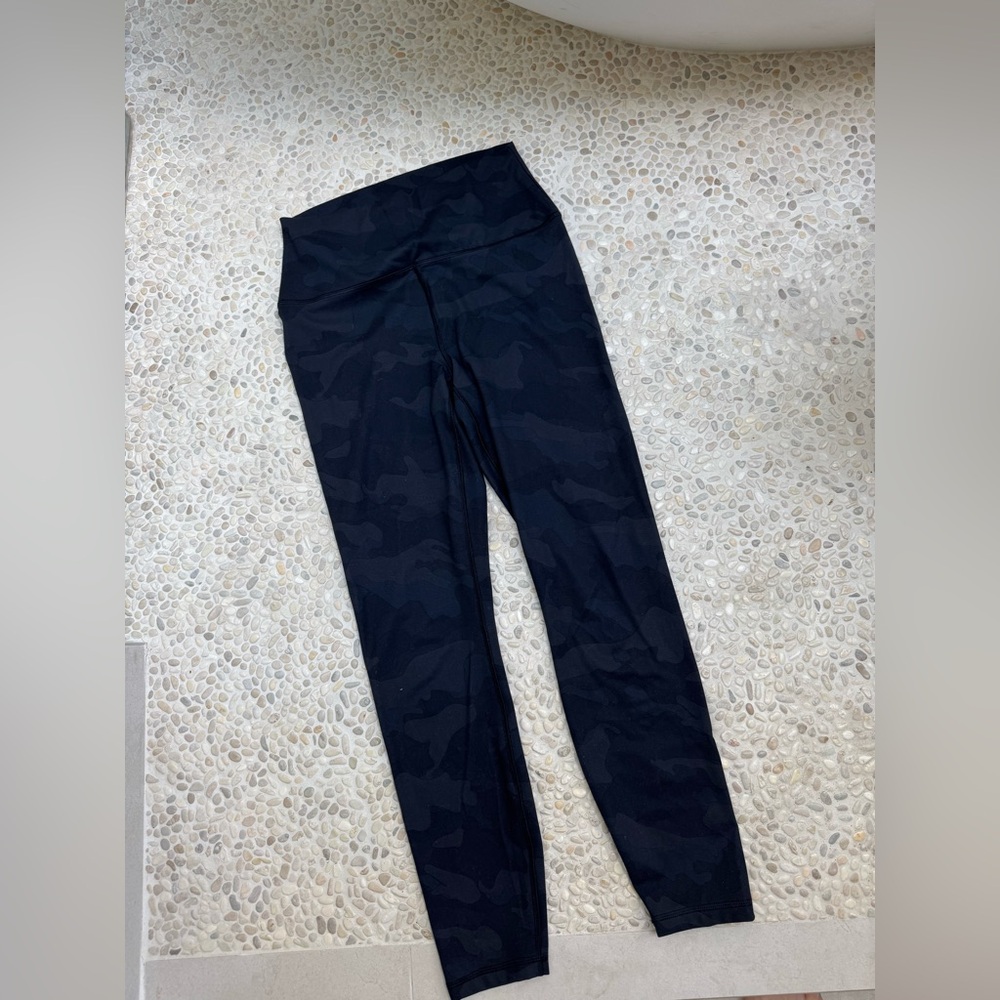 RBX Black Camouflage Leggings- size Medium